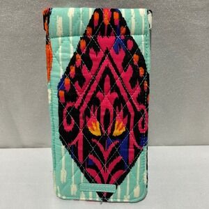 Vera Bradley Sunglasses Eyeglass Case Colorful ‎ Quilted Fabric Logo